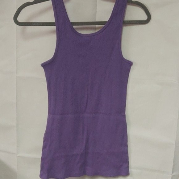 3/$12 NWT Levi's tank top purple size small - Picture 5 of 7